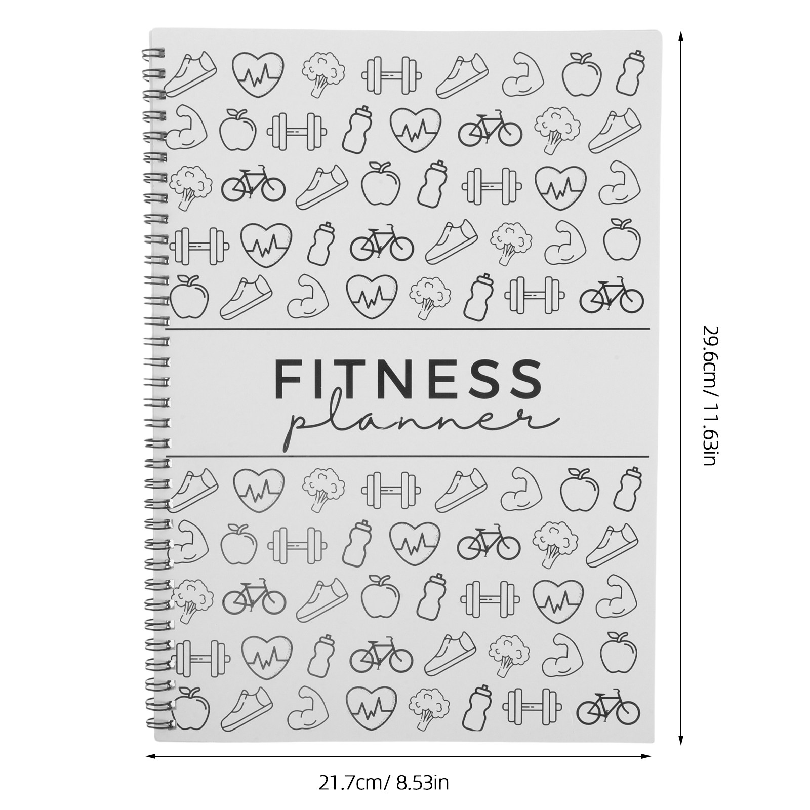 Fitness Planner Journal 11.7x8 - Nutrition And Fitness review and price