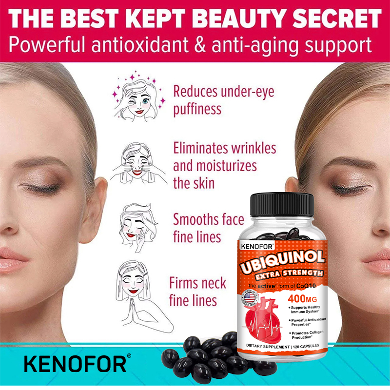 KENOFOR Ubiquinol CoQ10 400 mg - Coq10 Ubiquinol Softgel review and price