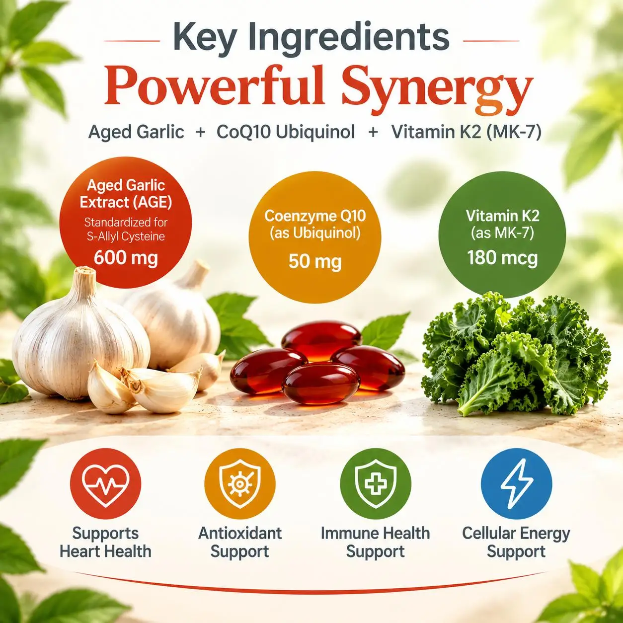 Odorless Aged Garlic Softgels  - Coq10 Ubiquinol Softgel review and price